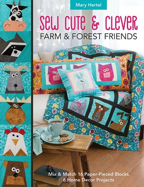 C&T Publishing CT11331 Sew Cute & Clever Farms & Fores