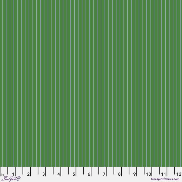 Free Spirit PWTP186.FERN Tiny Stripes in Fern