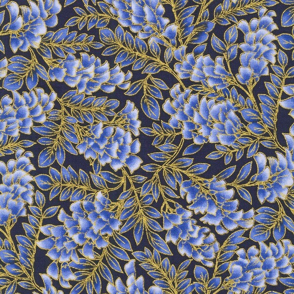 Robert Kaufman Aurelia SRKM-21463-77 Blueberry