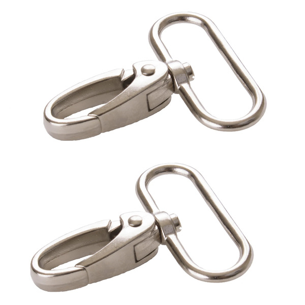 ByAnnie HAR15SWNTWO Swivel Hook 1-1/2in Nickel Set of Two