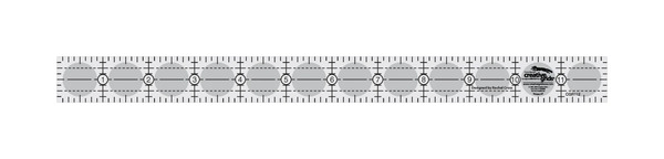 Creative Grids CGR112 Quilt Ruler 1in x 12in Ruler