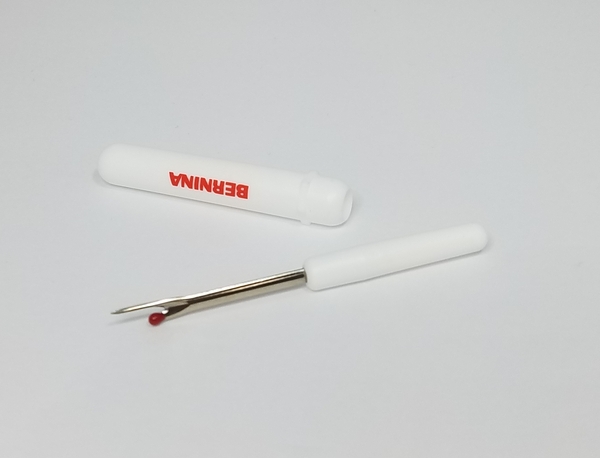 59848: Bernina 006993.52.01 White Seam Ripper with Ball to stop snagging threads