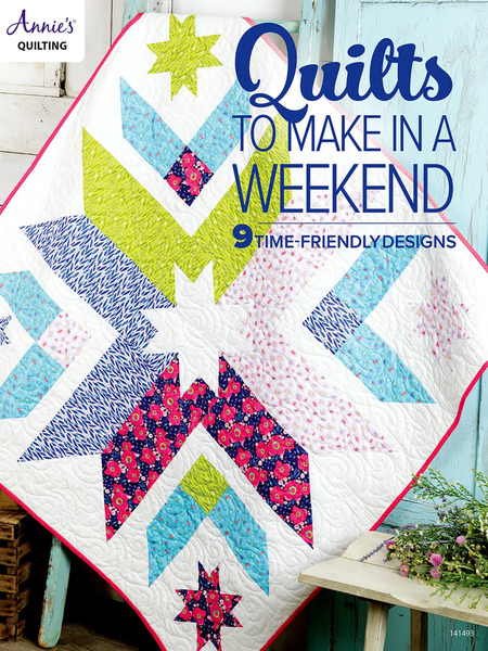 ByAnnie's AN1414931 Quilts to Make in a Weekend 9 Time Friendly Designs Pattern Book