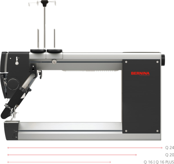 113538: Bernina Q20 Longarm Machine Head Only