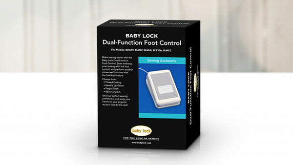 Baby Lock BLMAC-DFC DUAL FUNCTION FOOT CONTROL Baby Lock BLMAV BLMSP BLMLR