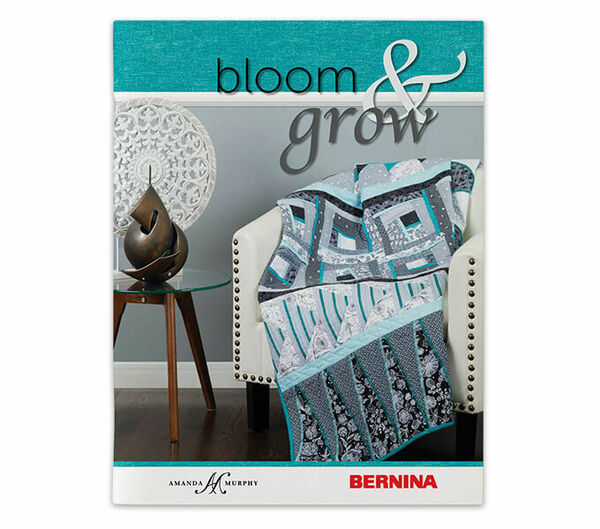 Bernina Bloom & Grow Serger Quilt Pattern Book by Amanda Murphy