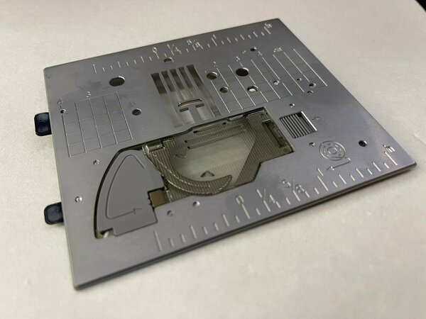 117831: Brother XH1561001 NEEDLE PLATE ASSY for Luminaire XP1 XP2 XP3 Baby Lock Solaris/Vision