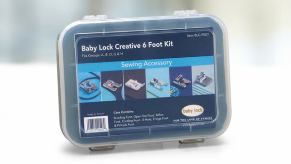 Baby Lock BLC-FEET Baby Lock Creative 6 Foot Kit Specialty Decorative Feet