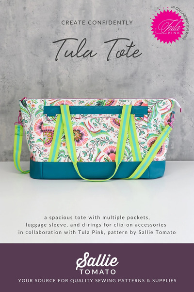 Sally Tomato Tula Tote Paper Pattern