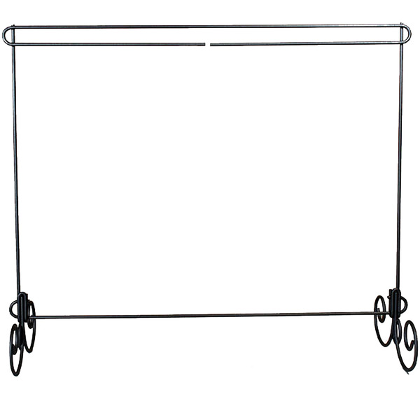 Ackfeld Manufacturing 22122 18in X 14in Hanger Single Stand Charcoal