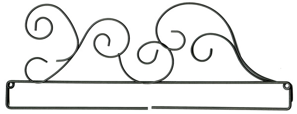 Ackfeld Manufacturing 29727 12in Classic Curl Screw Split Bottom Gray