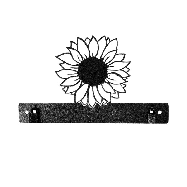 Ackfeld Manufacturing 37942 Sunflower With Clips Charcoal 8in