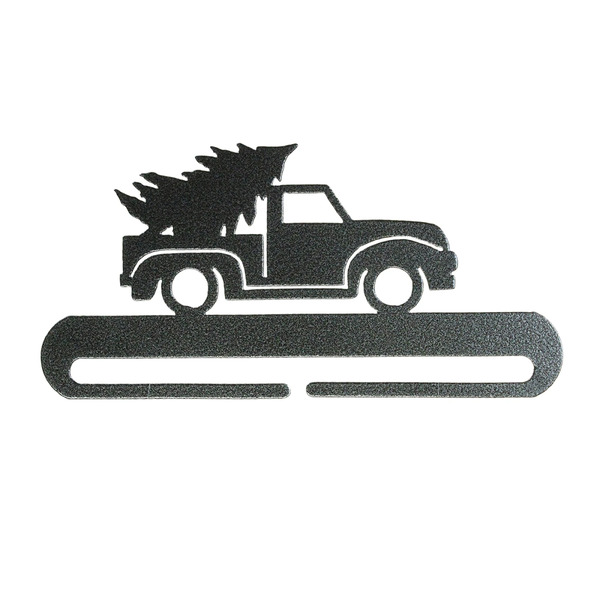 Ackfeld Manufacturing 38062A Christmas Truck Split Bottom Charcoal 8in