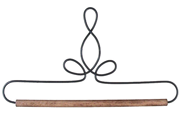 Ackfeld Manufacturing 86047 8in Powder Coated Heirloom Holder