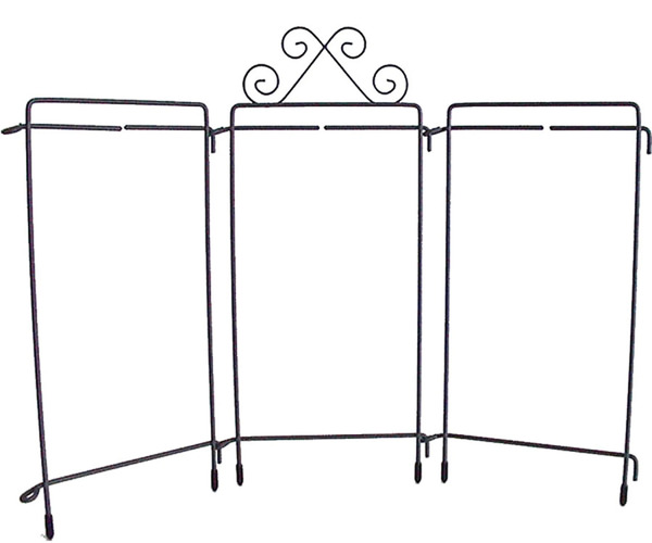 Ackfeld Manufacturing 87277TT 6in x 12in Grey Table Top Tri-Stand