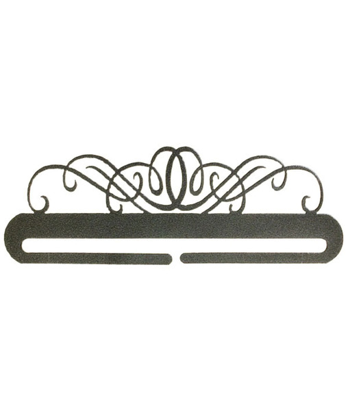 Ackfeld Manufacturing 32742 6in Windy Scroll Split Bottom Charcoal