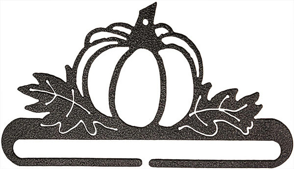 Ackfeld Manufacturing 27552 6in Pumpkin Patch Split Bottom Charcoal