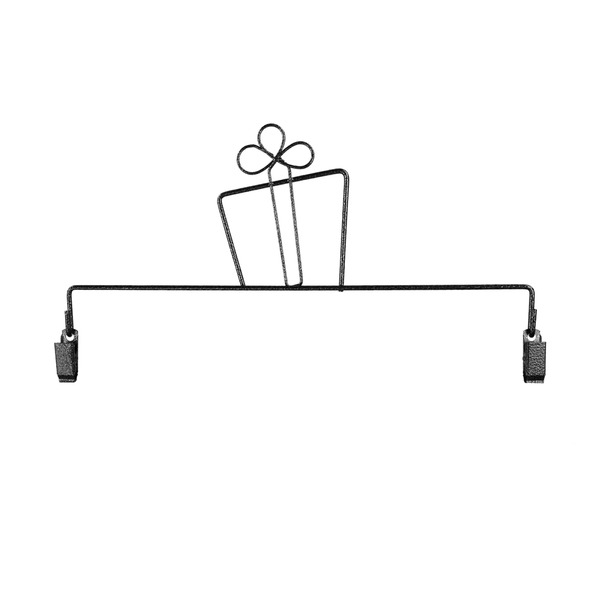 Ackfeld Manufacturing 37402 Gift With Clips Charcoal 6in