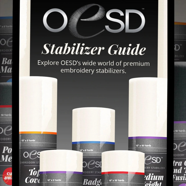 OESD STABRSAMPLE Stabilizer Brochure w/ Samples
