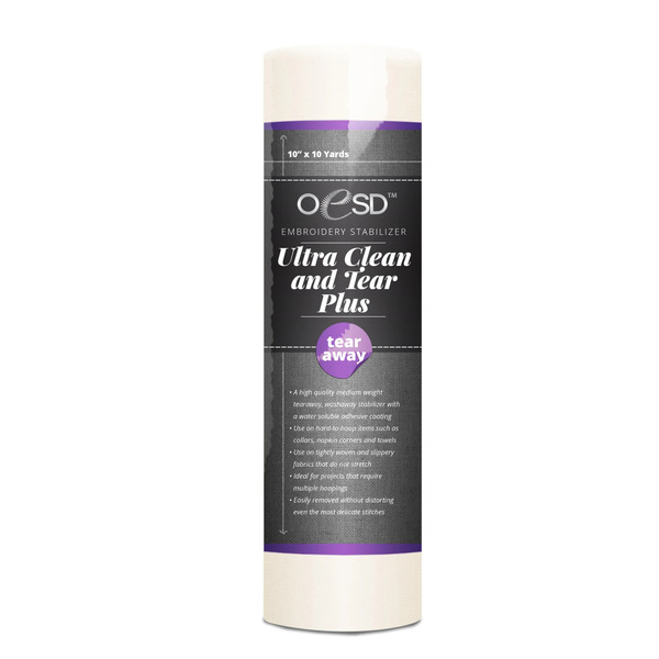 OESD HBTP17-10 Ultra Clean and Tear Plus Stabilizer 10in x 10 yards