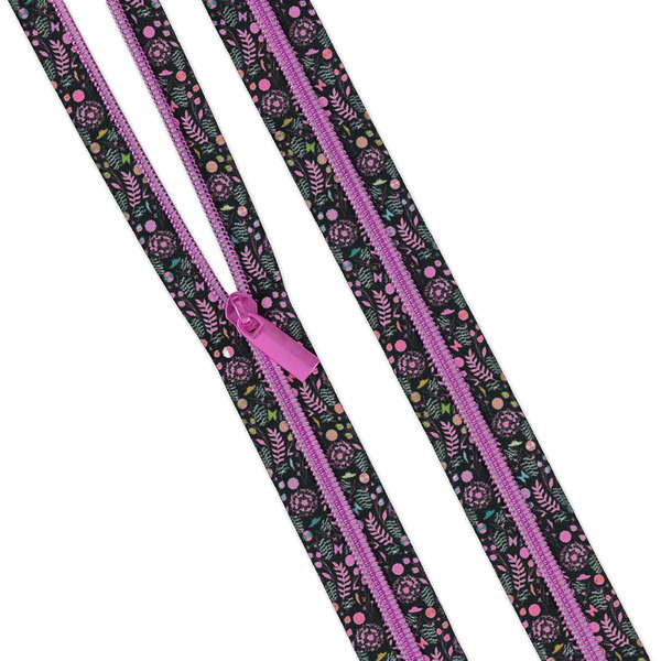 Sallie Tomato ZBY5C141 Tula Pink Prince Charming Deja Vu Collection: 3 Yards of #5 Zippers Dandelion