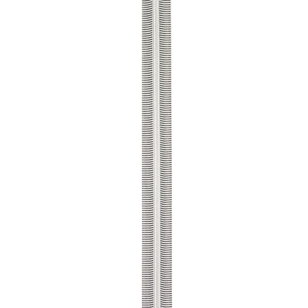 Sallie Tomato ZBY5C56 Black/White 5 Nylon Nickel Coil Zippers