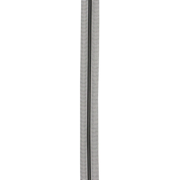 Sallie Tomato ZBY5C60 Black/White 5 Nylon Gunmetal Coil Zippers