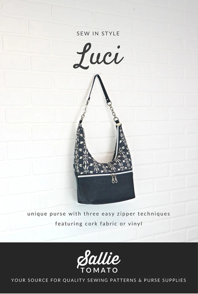 Sallie Tomato LST120 Luci Zipper Shoulder Bag Pattern