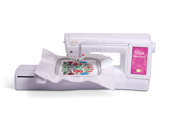 Baby Lock BLRSA Ursa Embroidery Machine 8x14 Embroidery Field, 2-Point Positioning, IQ Intuition Monitoring App, LCD Color