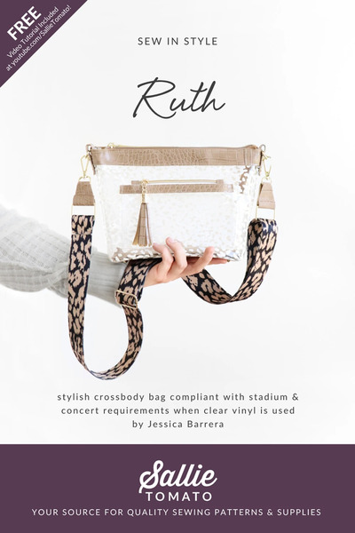 Sallie Tomato LST299 Ruth Crossbody Purse Pattern
