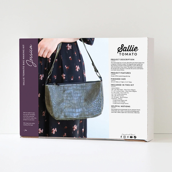 Sallie Tomato LST283-CK1 Jessica Zipper Purse Course Kit
