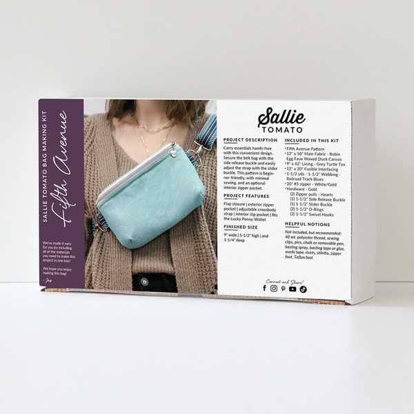 Sallie Tomato LST269-ASMT1 Fifth Avenue Fanny Pack Crossbody Course Kit