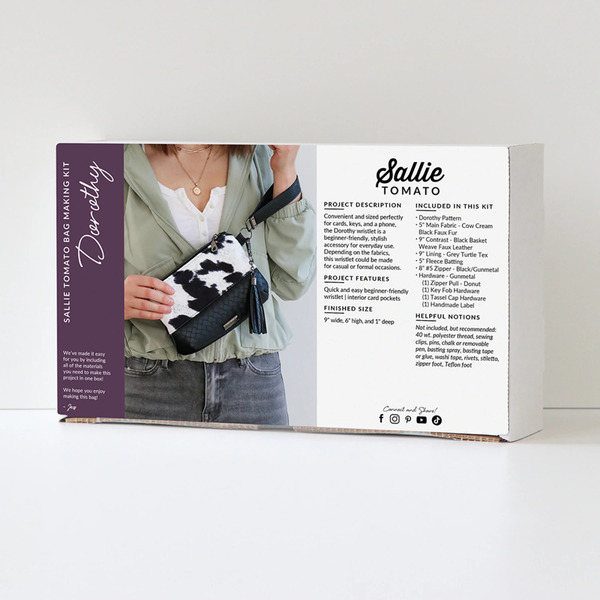 Sallie Tomato LST141-ASMT1 Dorothy Wristlet Course Kit