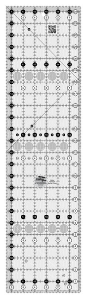 Creative Grids Quilt Ruler 6-1/2in x 24-1/2in Rectangle