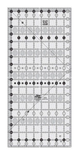 Creative Grids Quilt Ruler 8-1/2in x 18-1/2in Rectangle