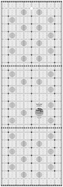 Creative Grids Quilt Ruler Itty-Bitty Eights XL 8in x 24in Rectangle