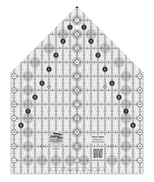 Creative Grids House Quilt Ruler