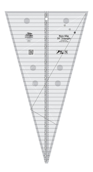 Creative Grids Quilt Ruler 30 Degree Triangle