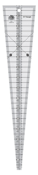 Creative Grids Quilt Ruler 10 Degree Triangle