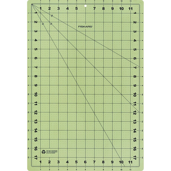 Fiskars 1-005899 Cutting Mat Eco Friendly 12in x 18in