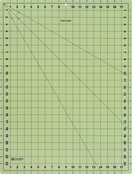 121041: Fiskars 1-005900 Cutting Mat Eco Friendly 18in x 24in