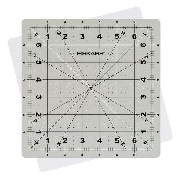 Fiskars 1065501 Rotating Cutting Mat Self Healing 7in x 7in