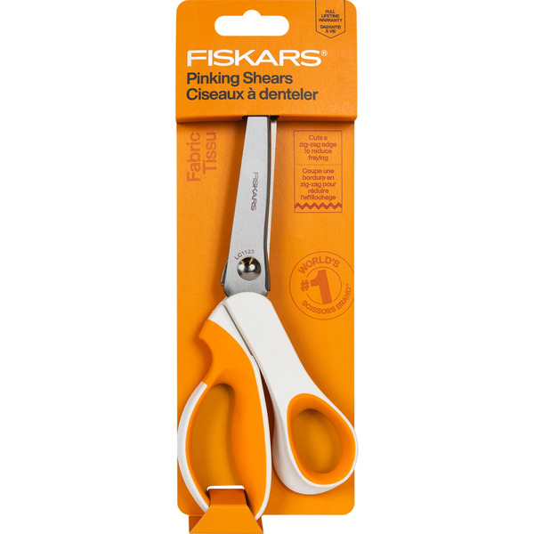 Fiskars 1069762 Premier Softgrip Pinking Shears
