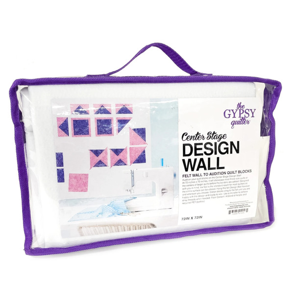 Gypsy Quilter TGQ077 Center Stage Design Wall White 72in x 72in