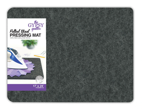 Gypsy Quilter TGQWM1724 Wool Pressing Mat 17in x 24in x 1/2in Thick
