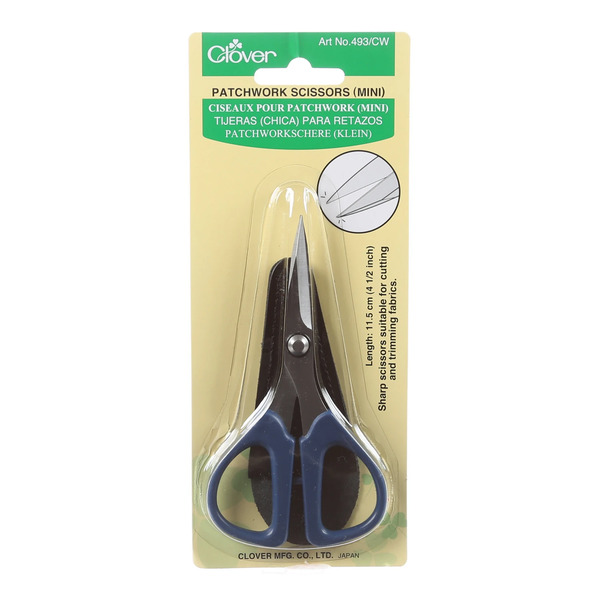 Clover 493 -CW Cutwork Scissor 4 1/2in