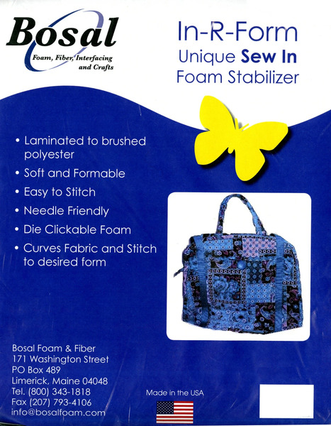 Bosal 492B-36 In-R-Form Sew in Foam Stabilizer 36in x 58in