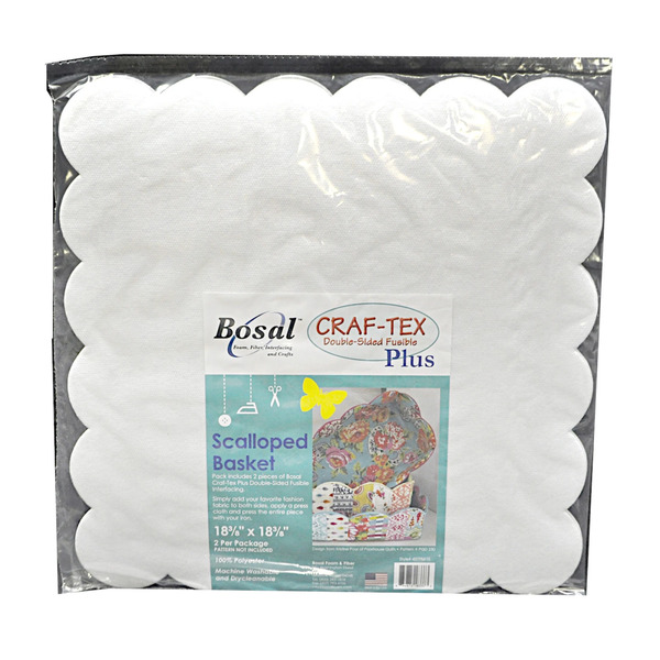 Bosal 437BPM-TS Craf-Tex Scalloped Basket 2pk