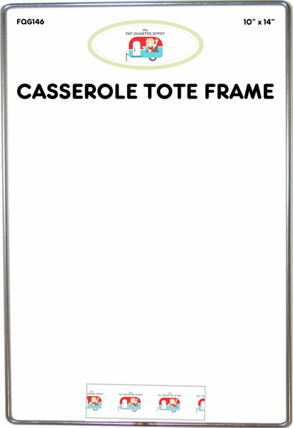 Sew Organized Designs FQG146 Casserole Tote Wire Frame 10in x 14in