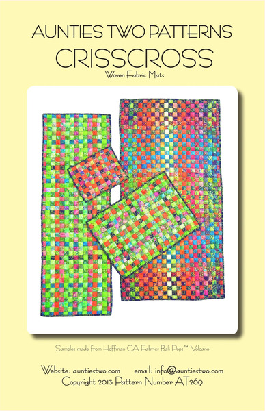 Aunties Two AT269 Crisscross Pattern